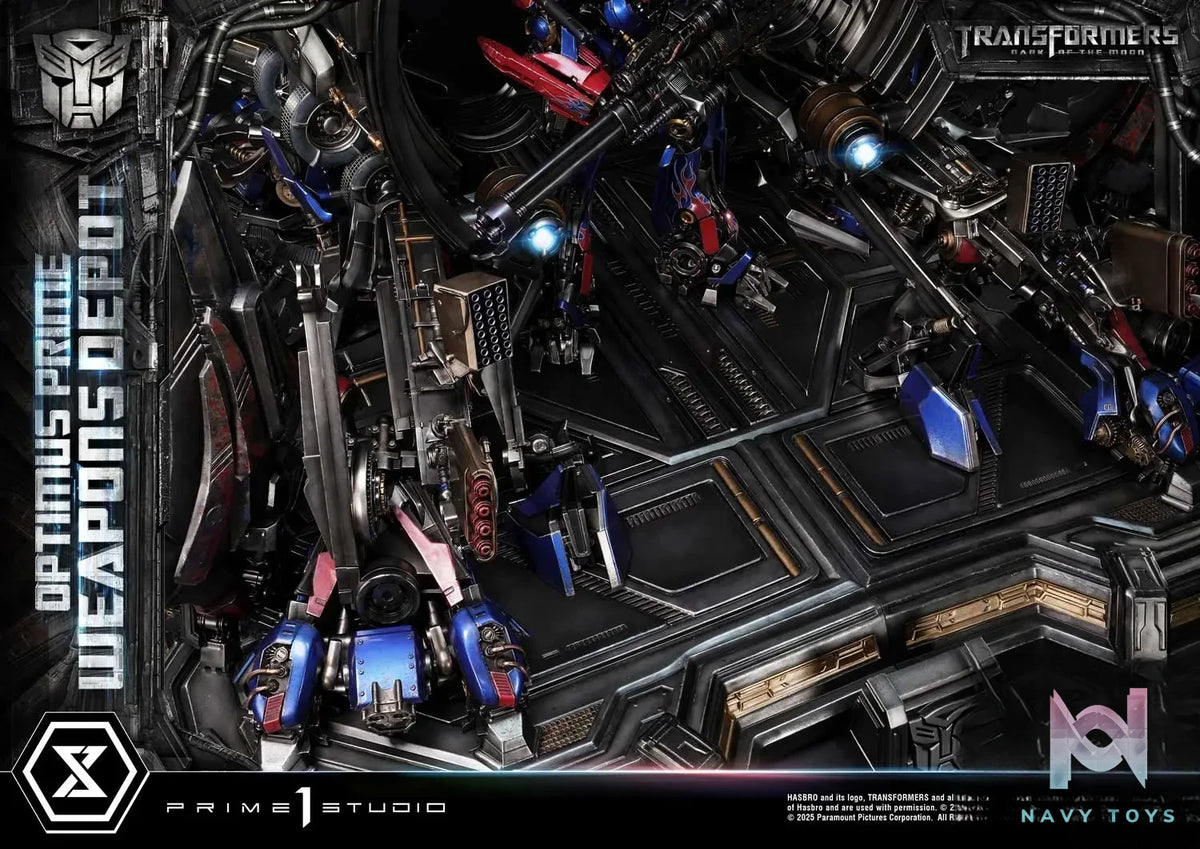 Prime 1 Studio – Museum Masterline Transformers: Dark of the Moon (Film) Optimus Prime Weapons Depot MMTFM-38 MMTFM-38S (Licensed)