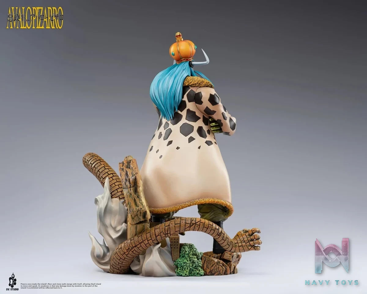 DX Studio - One Piece Blackbeard Pirates 4 Avalo Pizarro resin statue Navy Toys anime figure