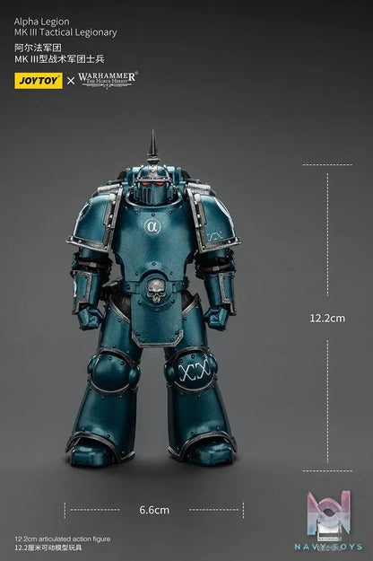 JOYTOY – 1/18 Warhammer MK III Tactical Legionary JT02632 JT02649 JT02656 JT02663 JT02670 JT02687 JT02694 (Licensed)