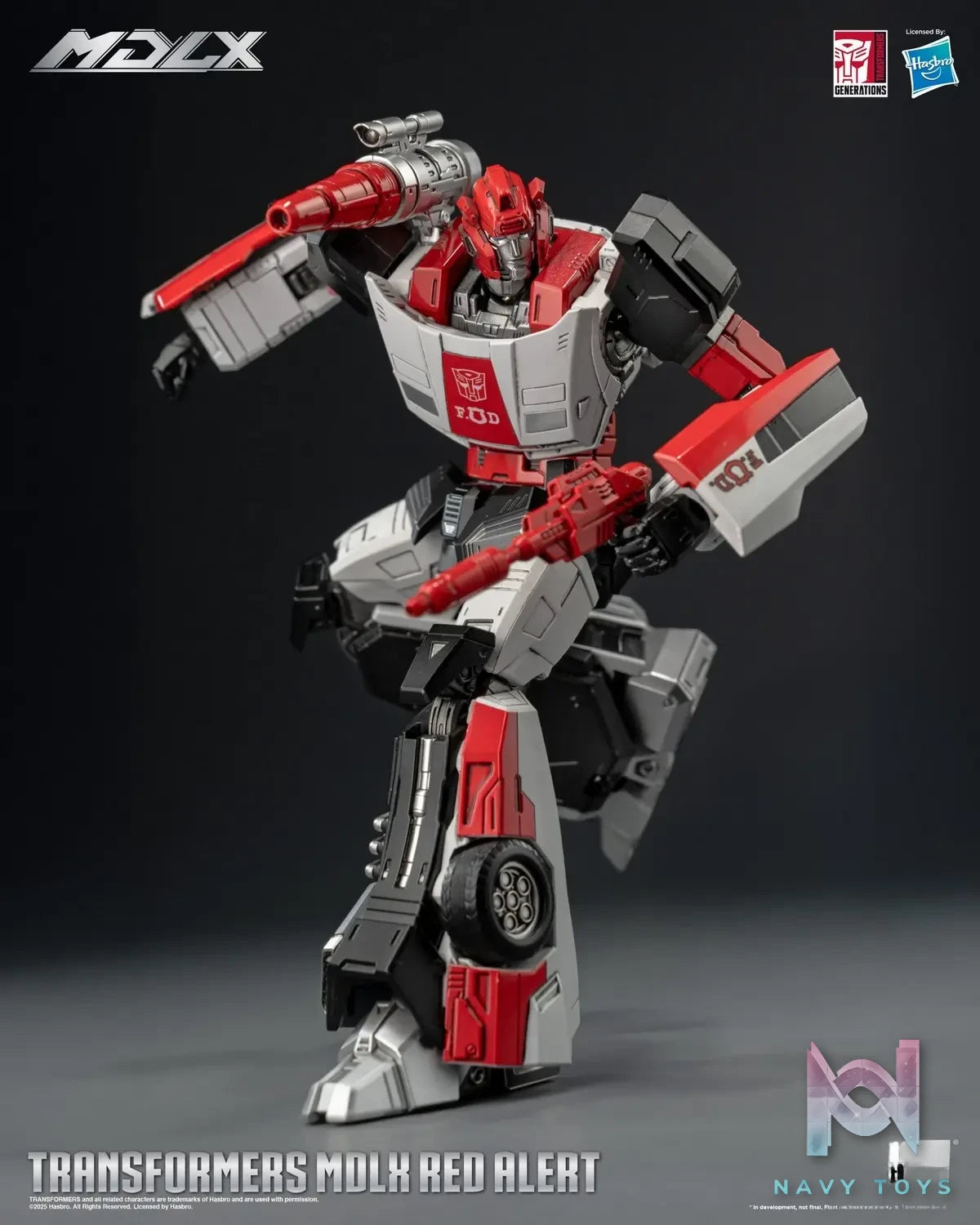 Threezero – Transformers MDLX Red Alert 3Z08330W0 (Licensed)