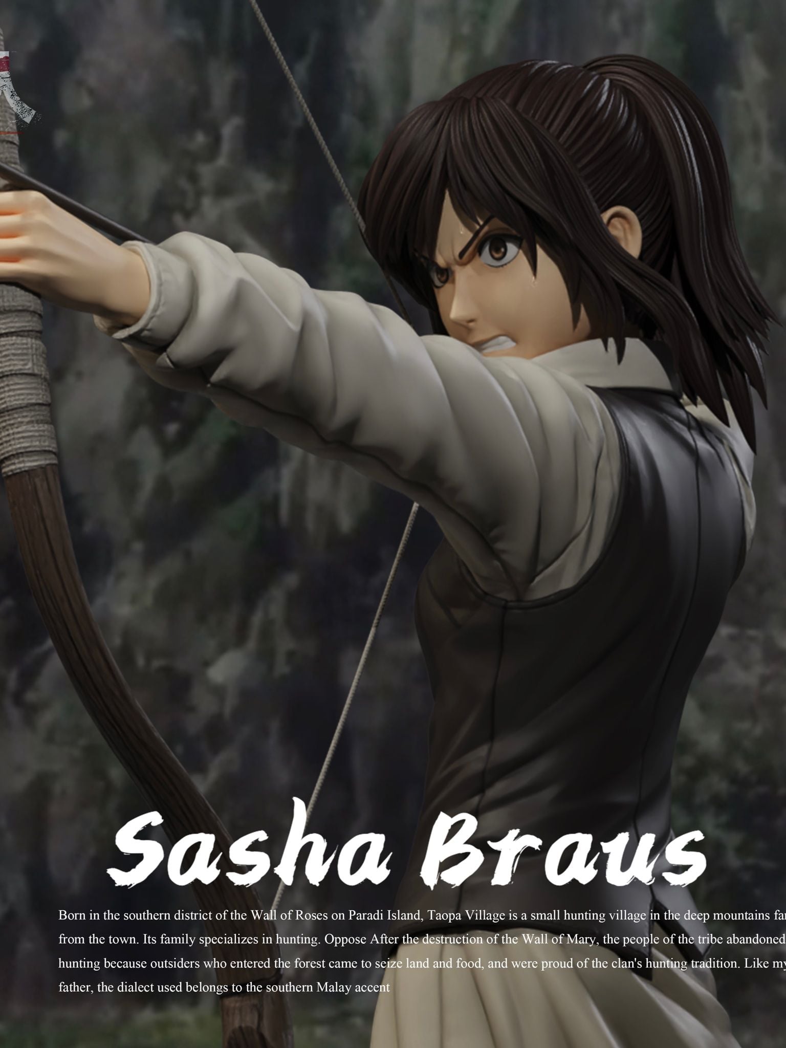 Sasha Braus - Attack on Titan - Freedom Studio resin statue freedom studio anime figure