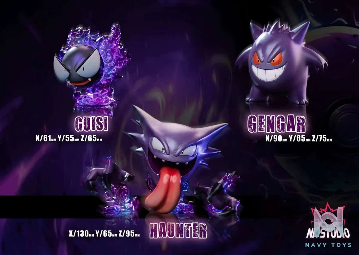 Gengar Evolution resin statue NK Studio anime figure