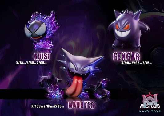 Gengar Evolution resin statue NK Studio anime figure