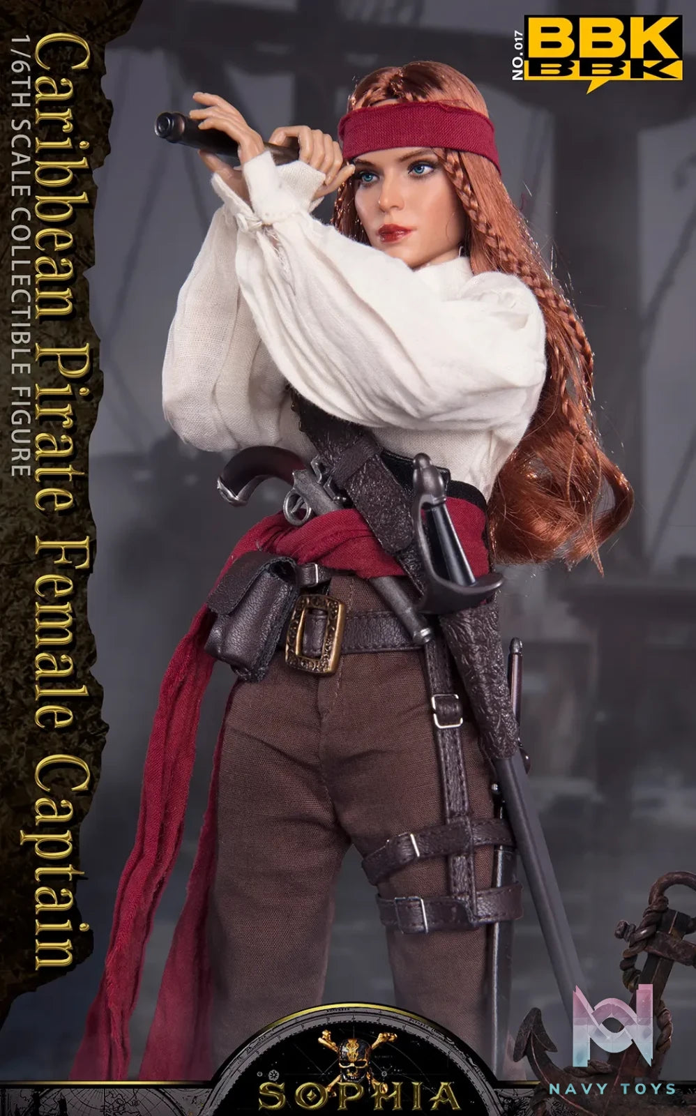 BBK Studio – Pirates of the Caribbean Captain Sophia BBK017