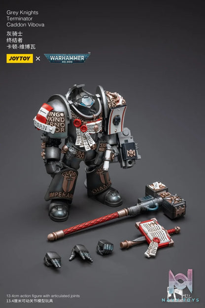JOYTOY – Warhammer series 1/18 Grey Knights Terminator Caddon Vibova JT3228 (Licensed)