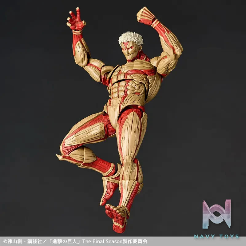 Kaiyodo – Revoltech Amazing Yamaguchi Attack on Titan Armored Titan & Female Titan (Licensed)
