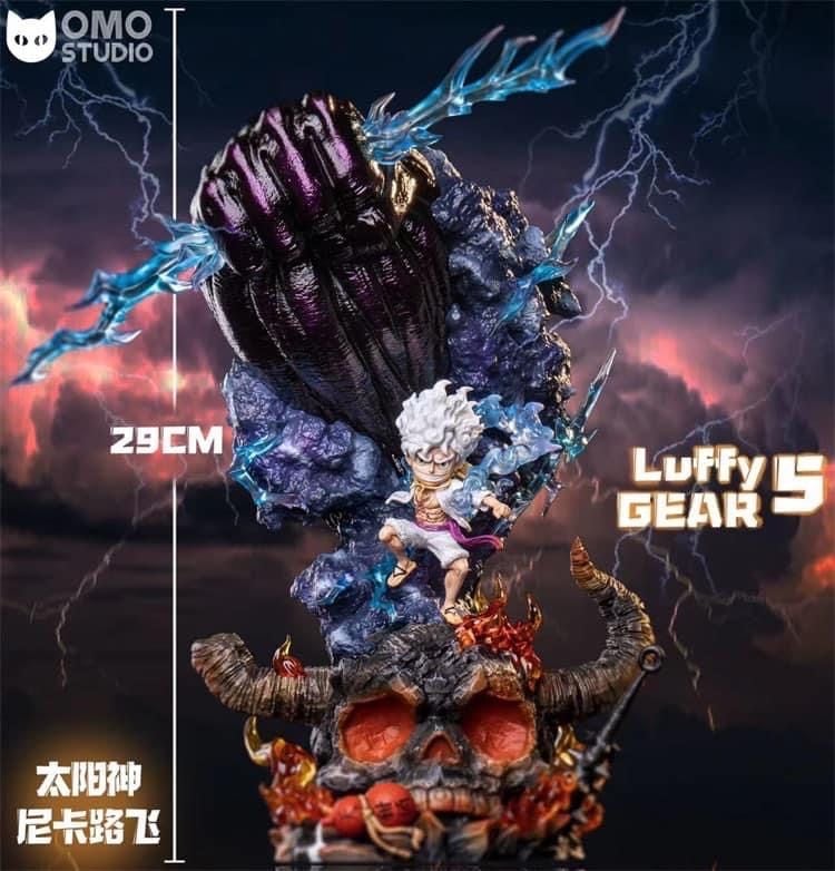 Luffy Nika resin statue OMO Studio anime figure