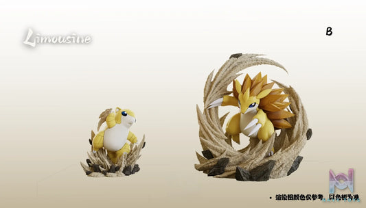LIMOUSINE Studio – Sandshrew Evolution Set Pokémon