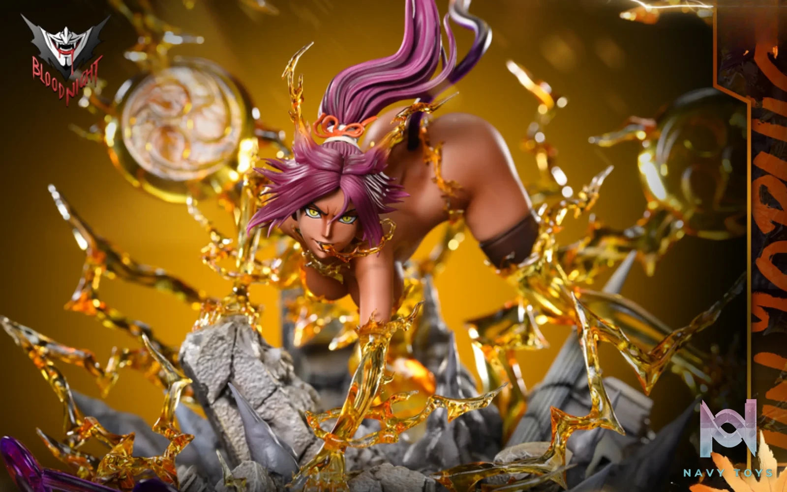 Blood Night Studio – BLEACH Thousand Year Blood War Swastika Form #2 Shihouin Yoruichi 2.0