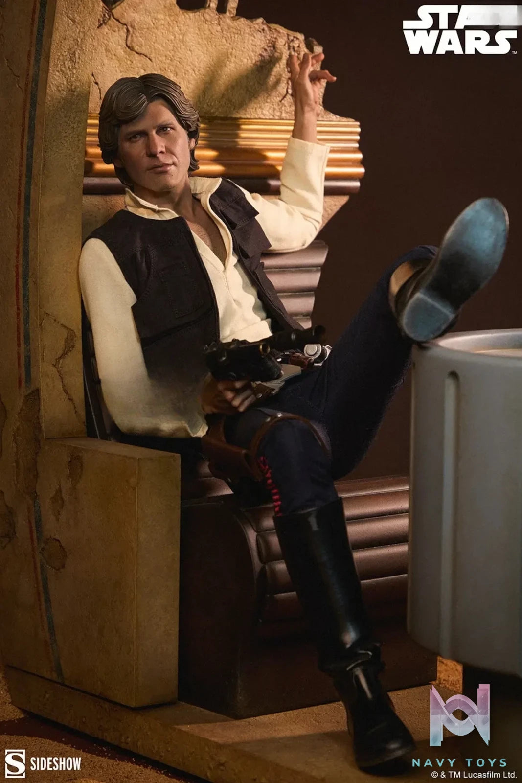 Sideshow Collectibles – Star Wars Han Solo: Sorry About the Mess Statue 300882 (Licensed)