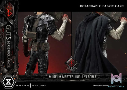 Armor Unleash Edition MMBR-02 MMBR-02DX MMBR-02DXS (Licensed) - Museum Masterline Berserk Guts Berserker - Prime 1 Studio resin statue Navy Toys anime figure
