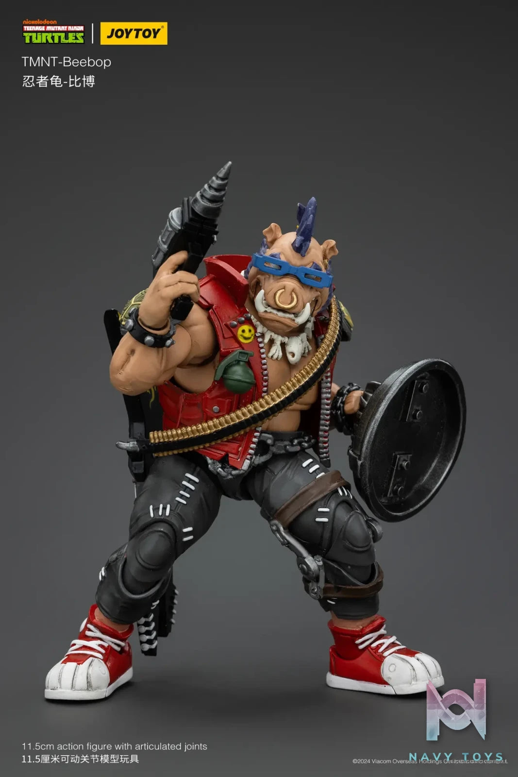 JOYTOY Studio – TMNT Beebop Rocksteady JT8476 JT8469 (Licensed)