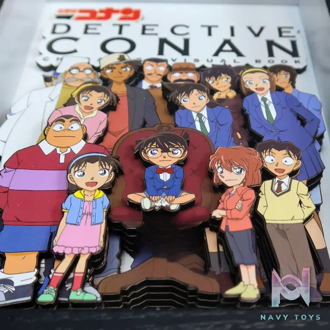 KALA HOME Studio – Detective Conan Multiple Characters #11 3D Decorative Painting Detective Conan