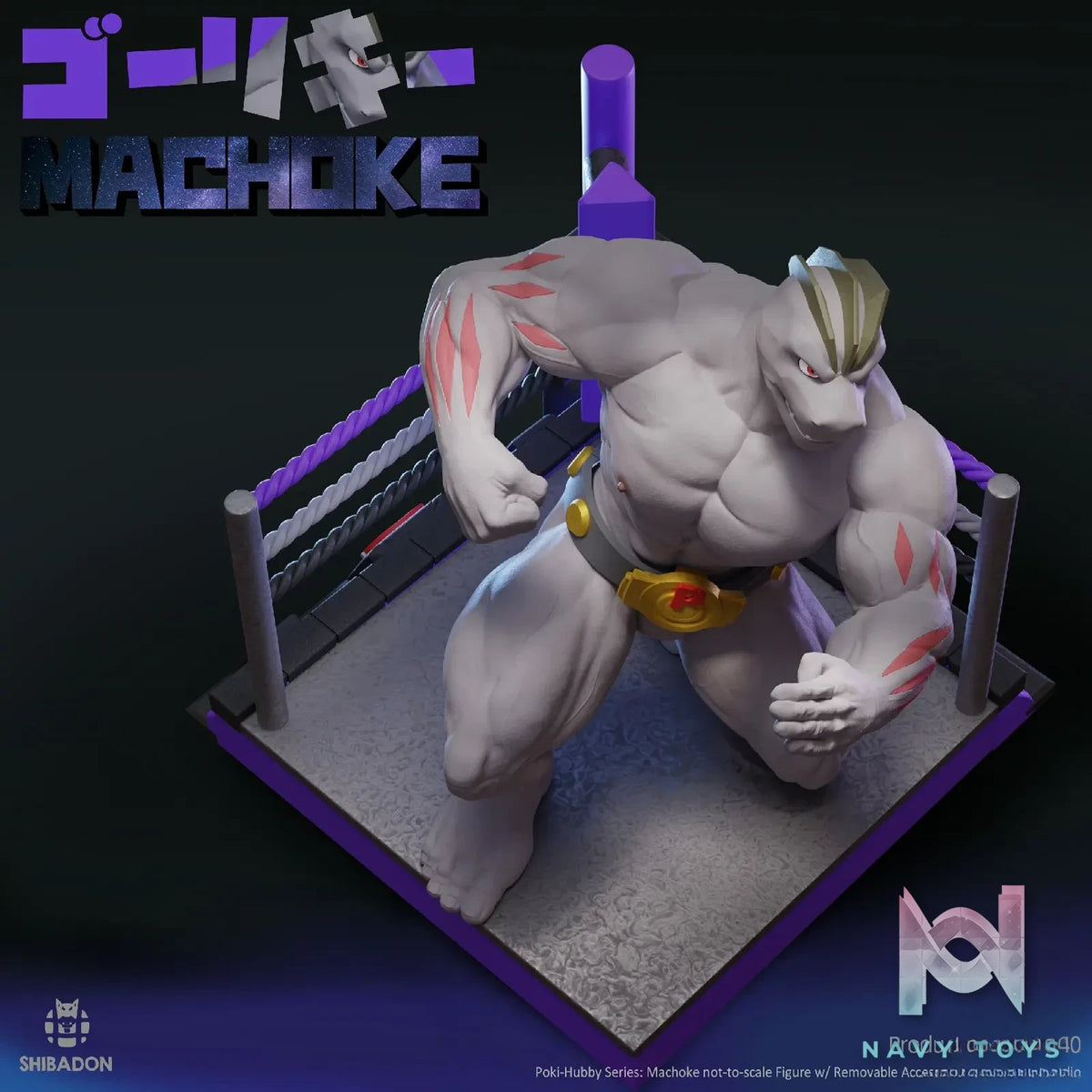Shibadon Studio – Pokémon Machoke