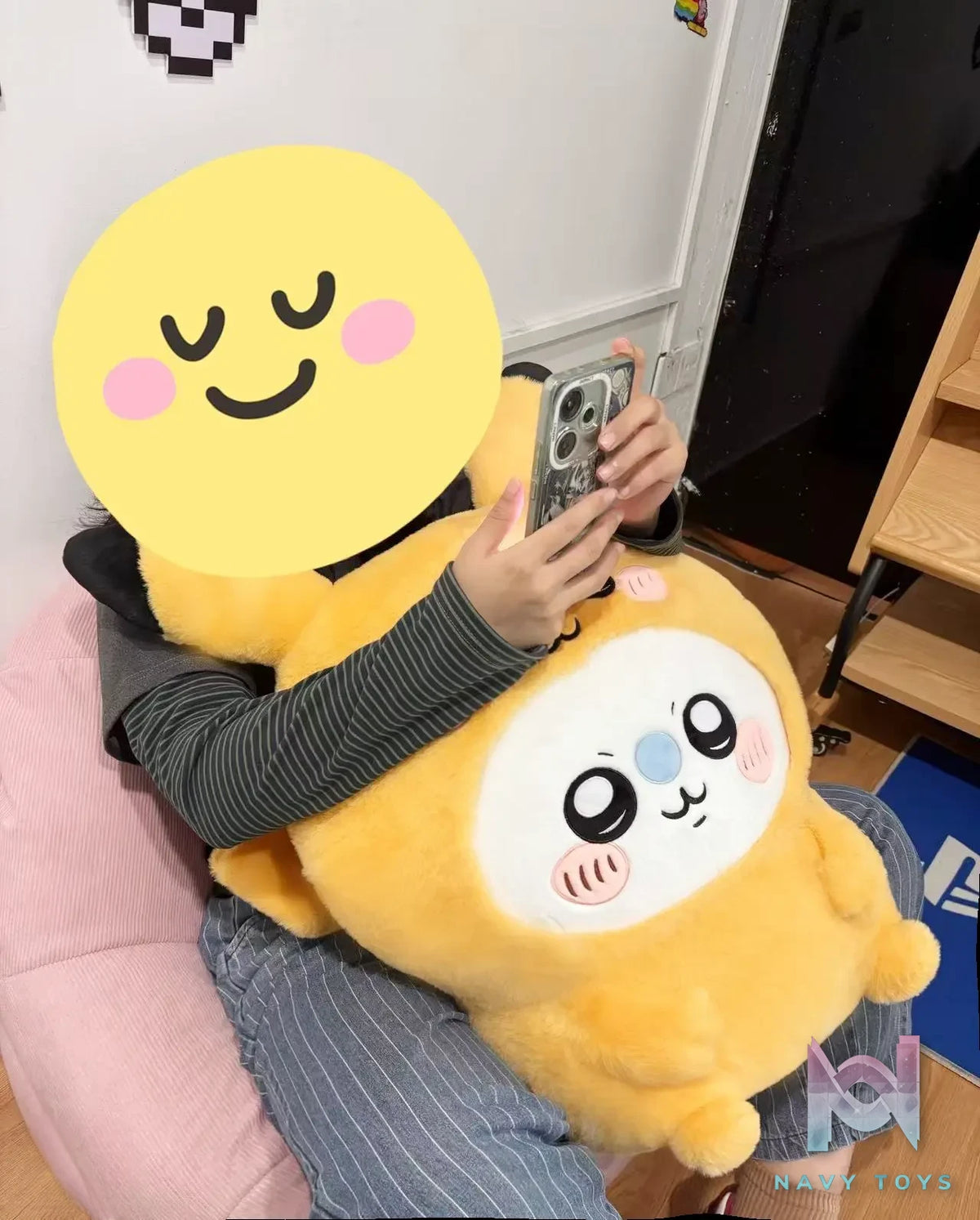 Zhu Yi Wan Jia Studio – Momonga Plush Doll Chiikawa