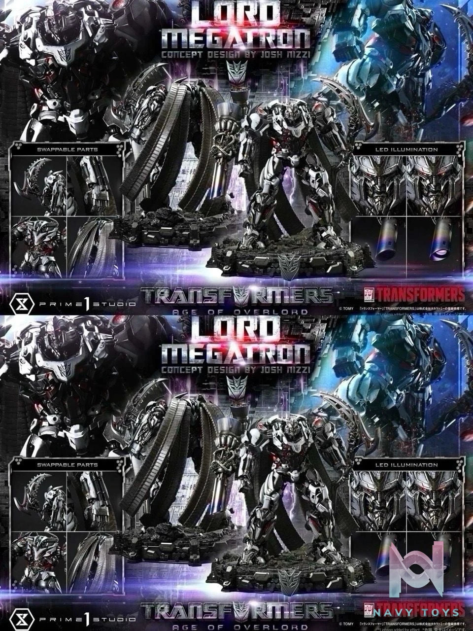 Megatron Overlord - Transformers Generations I - Prime 1 Studio resin statue Prime 1 Studio anime figure