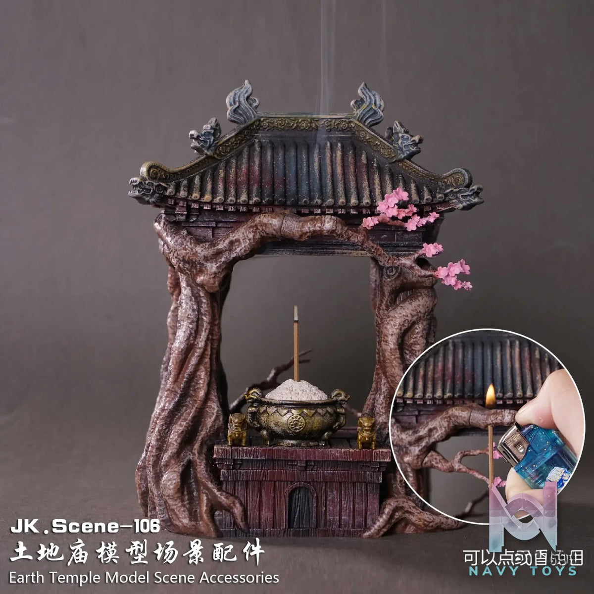JacksDo Studio – Original Earth temple model scene accessories