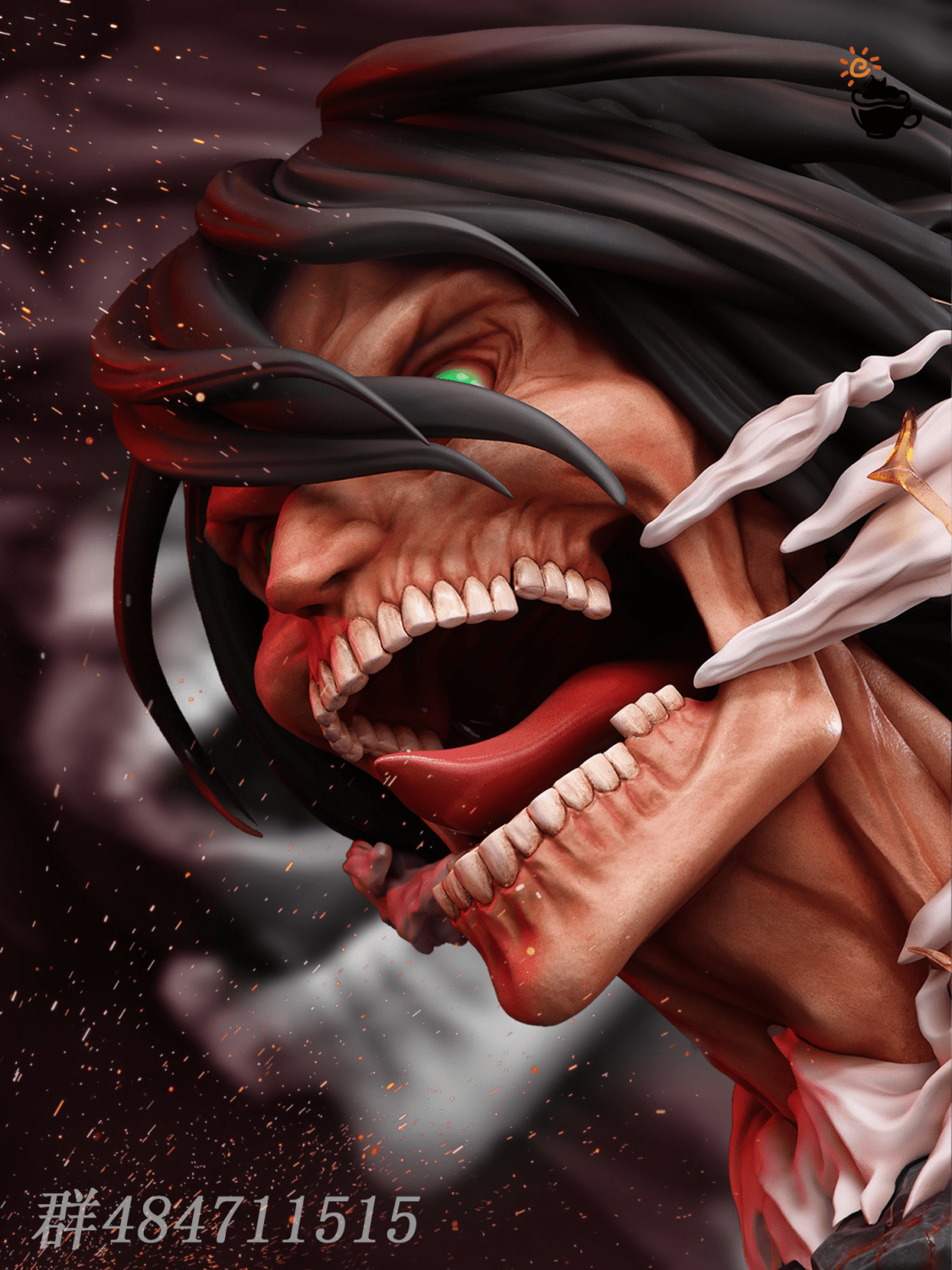 Eren Yeager - Attack On Titan - Fei Mao Ying Ri Studio resin statue Fei Mao Ying Ri Studio anime figure