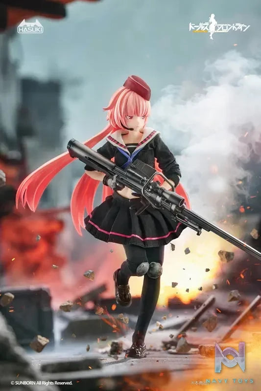 HASUKI – pocket art Series PA011 Girls’ Frontline NTW-20 1/12 Complete Model Action Figure (Licensed)