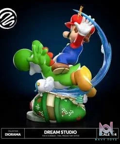 Mario X Yoshi Super Mario Galaxy 2 - Dream Studio resin statue Navy Toys anime figure