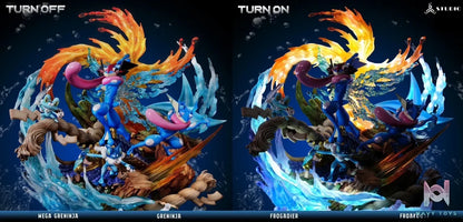 666 Studio – Mega Greninja Water Shuriken All Out Pokémon