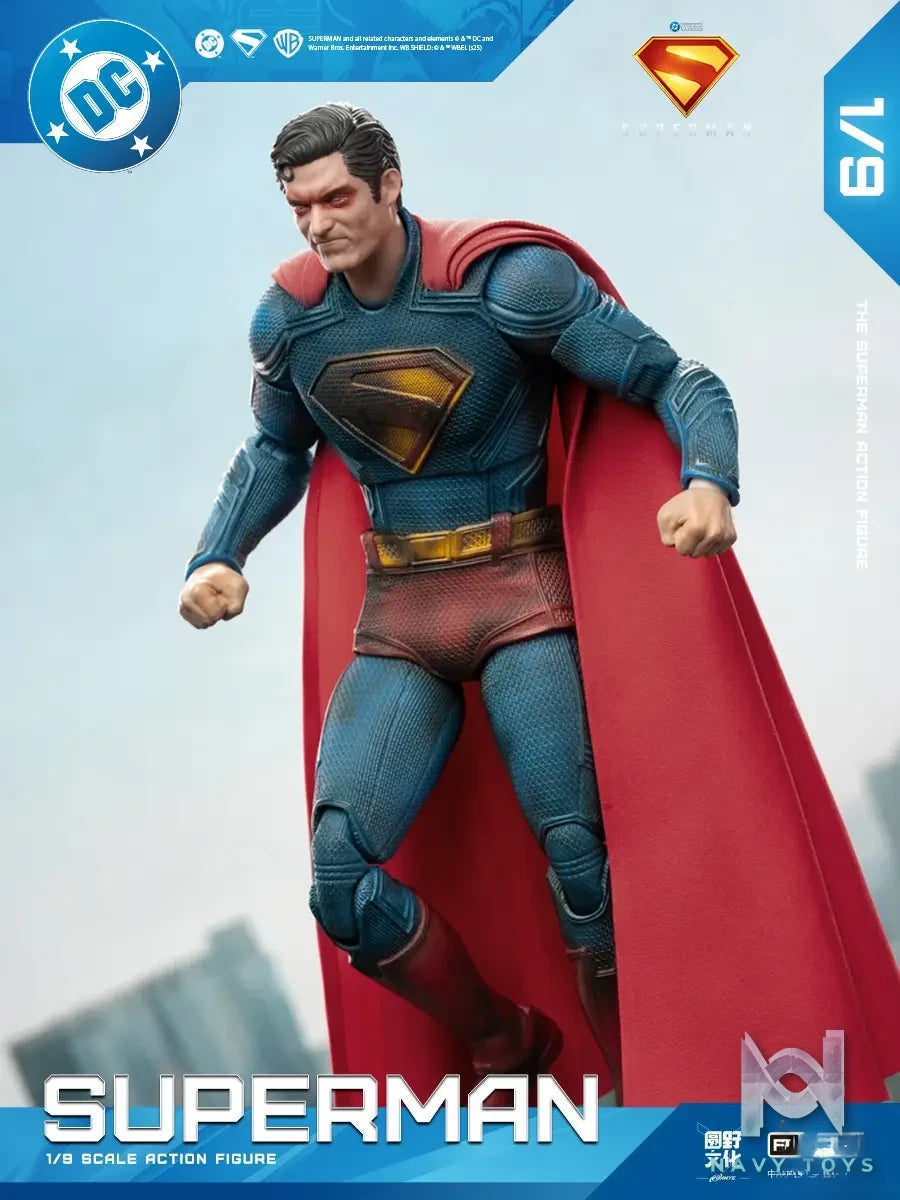 Fondjoy – Battle-Damaged New Superman 1/9 Articulated Figure (Licensed)