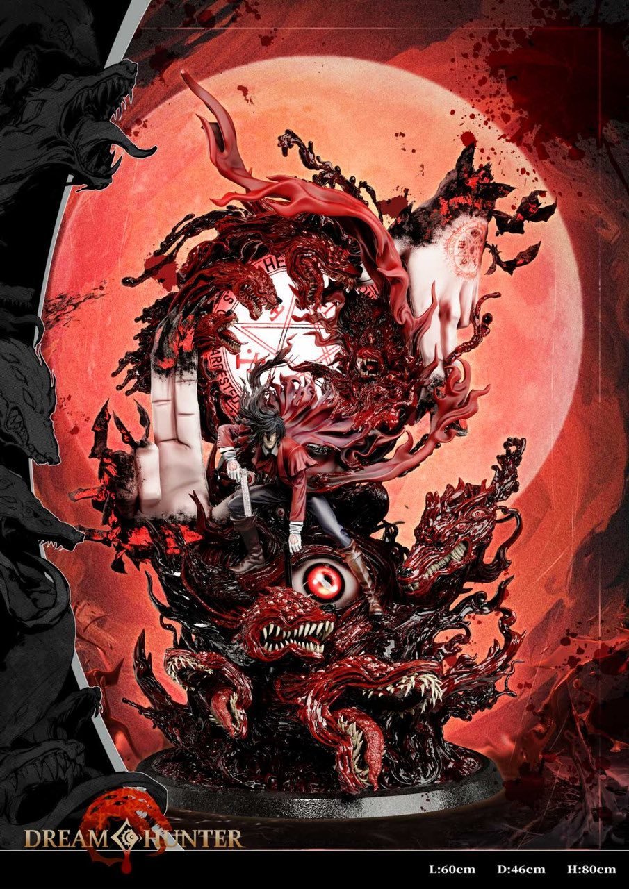 Alucard resin statue Dream Hunter Studio anime figure