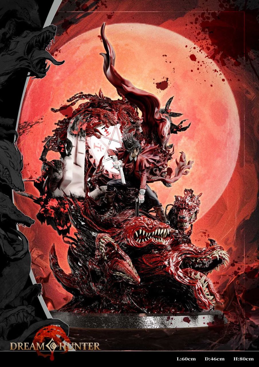 Alucard resin statue Dream Hunter Studio anime figure