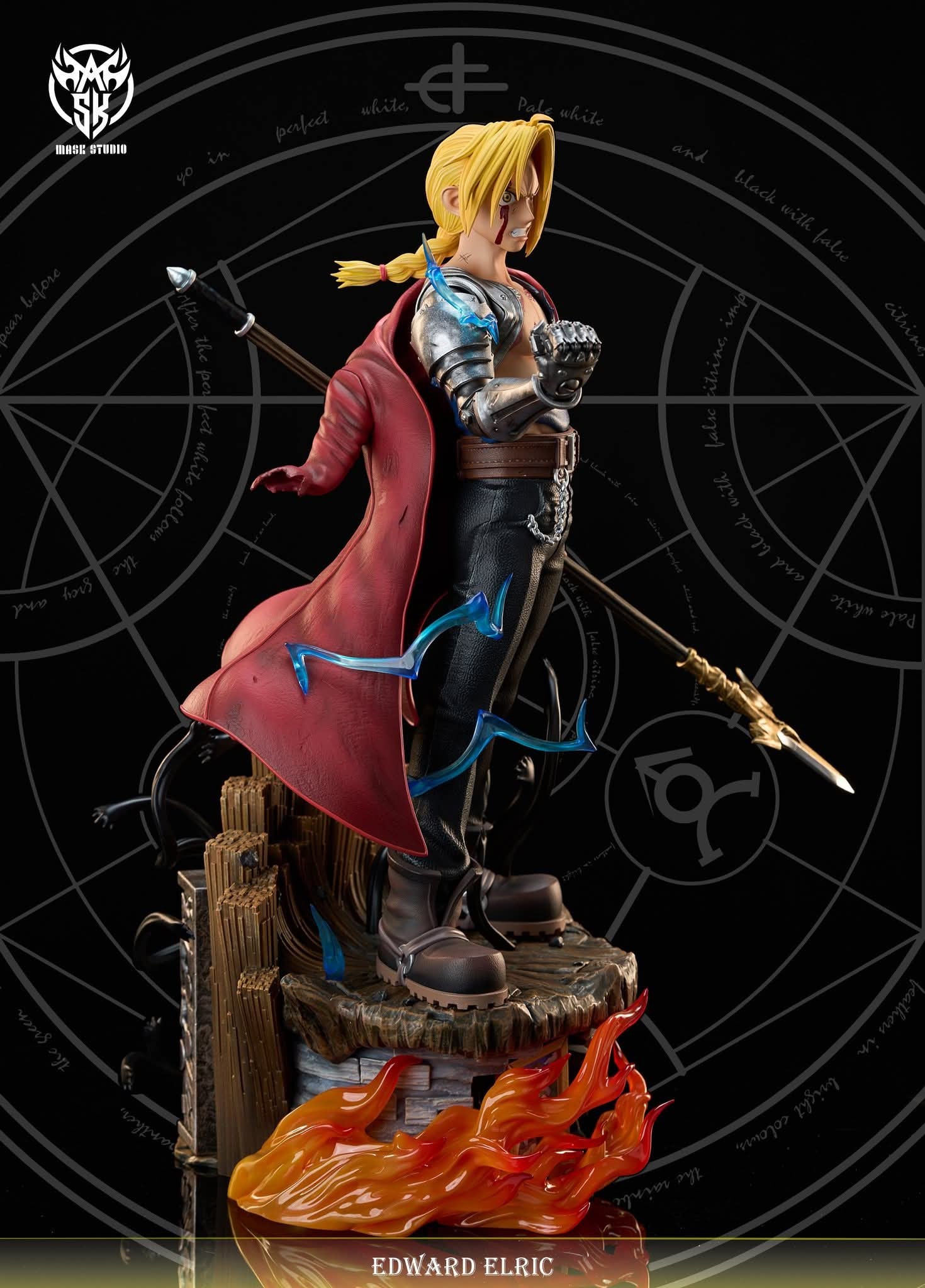 Edward Elic resin statue mask studio anime figure