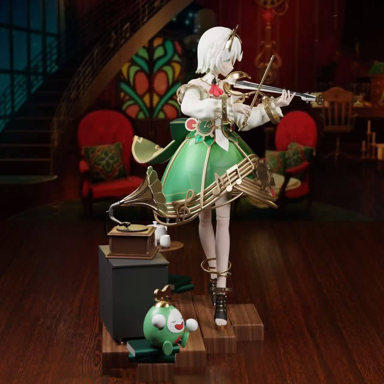 Cecilia Immergreen resin statue ANE Studio anime figure