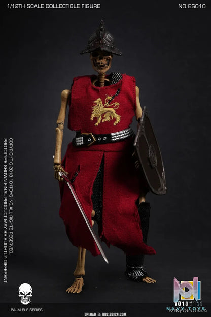 101Toys – Original 1/12 NO.ES010 PALM ELF SERIES- Skeleton Medieval Knight (Licensed)