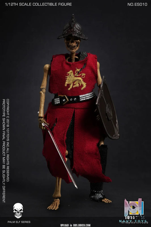 101Toys – Original 1/12 NO.ES010 PALM ELF SERIES- Skeleton Medieval Knight (Licensed)