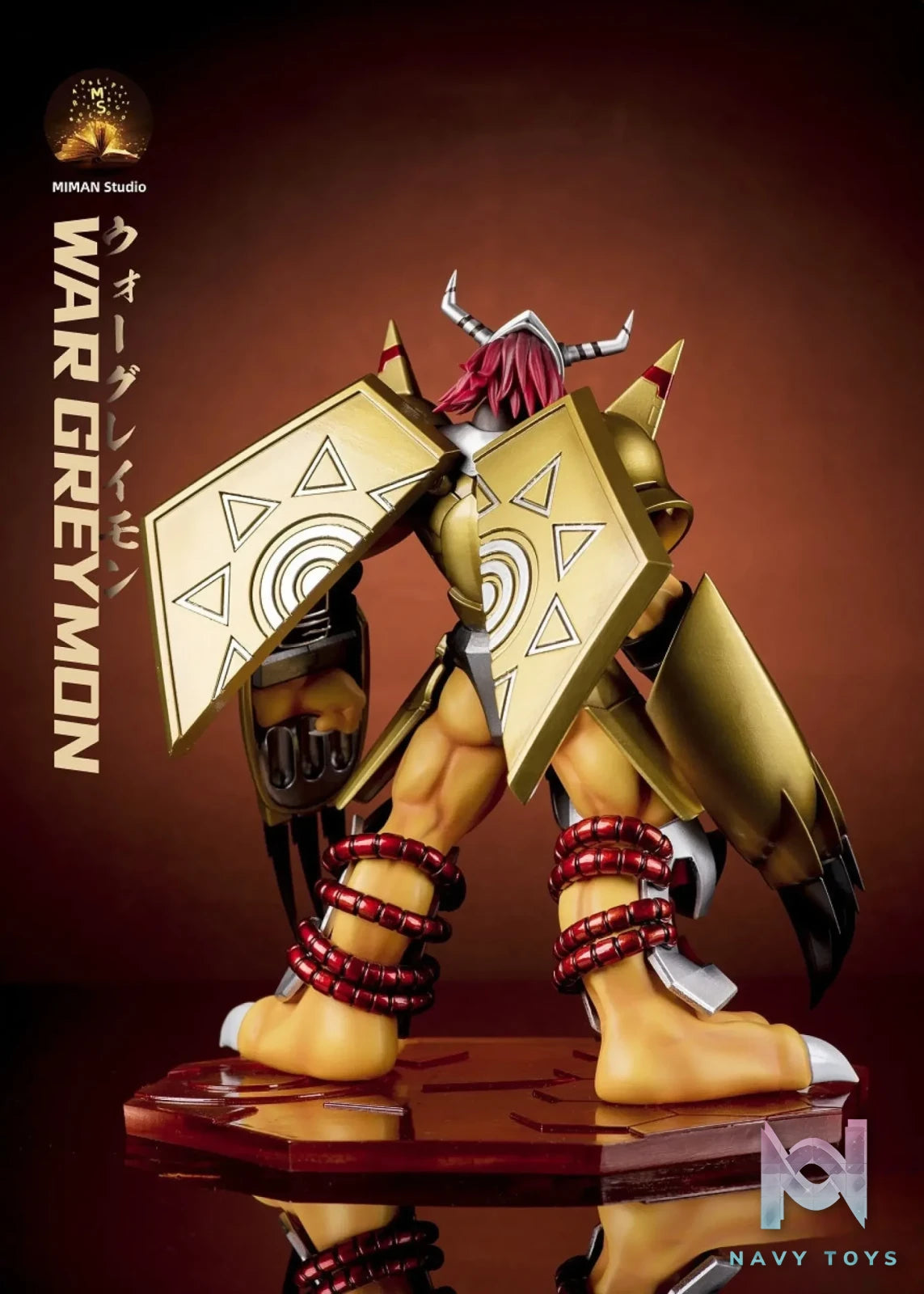 Mi Man Studio – Digimon WarGreymon and Agumon