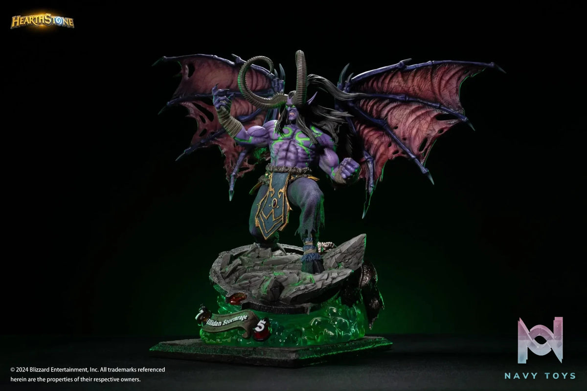 HEX COLLECTIBLES – World of Warcraft Blizzard World of Warcraft Illidan Stormrage (Licensed)