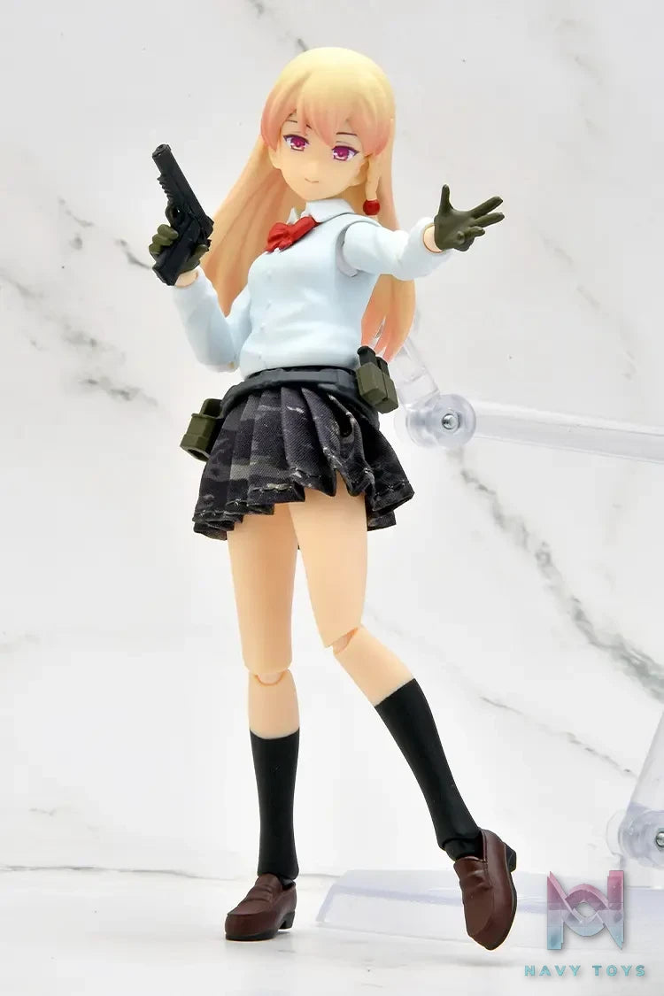 Tomytec – figma LittleArmory Armed JK: Variant D2 X E2 X F2 X figmaPLUS LittleArmory Armed JK Variant Loadout Set 4, Code: URBEX (Licensed)