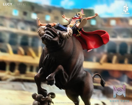 DX Studio – One Piece Monkey D. Luffy on a Bull
