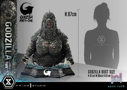 Prime 1 Studio – Life Size Bust GODZILLA MINUS ONE (Film) Godzilla (2023) LSGMO-01 LSGMO-01S (Licensed)