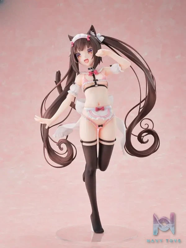 Orchid Seed – Nekopara Vanilla X Chocola Micro Bikini Maid 1/5.5 Complete Figure (Licensed)