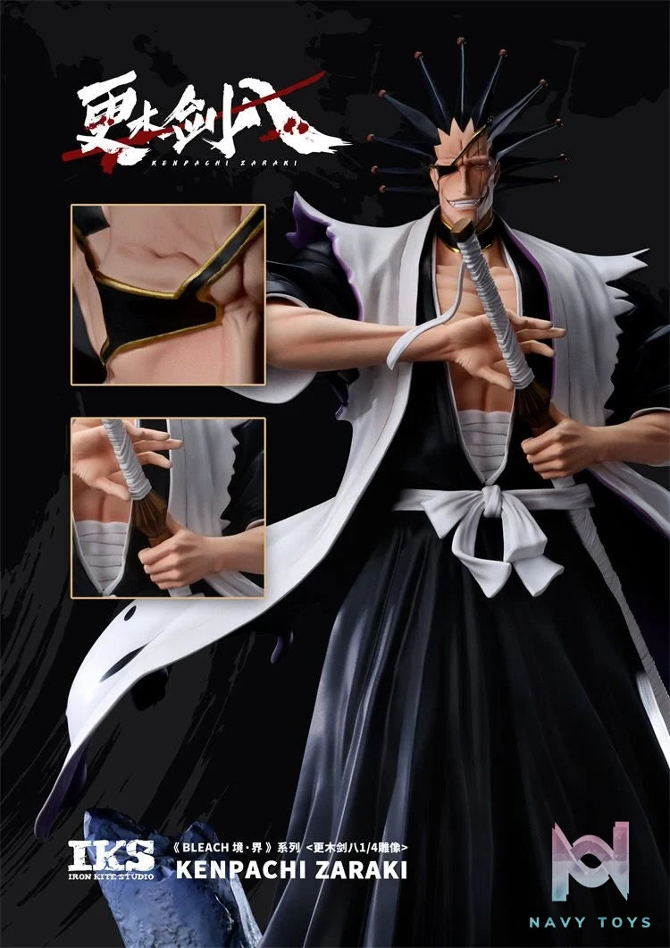 Kenpachi Zaraki - Bleach - Iron Kite Studio resin statue Iron Kite Studio anime figure