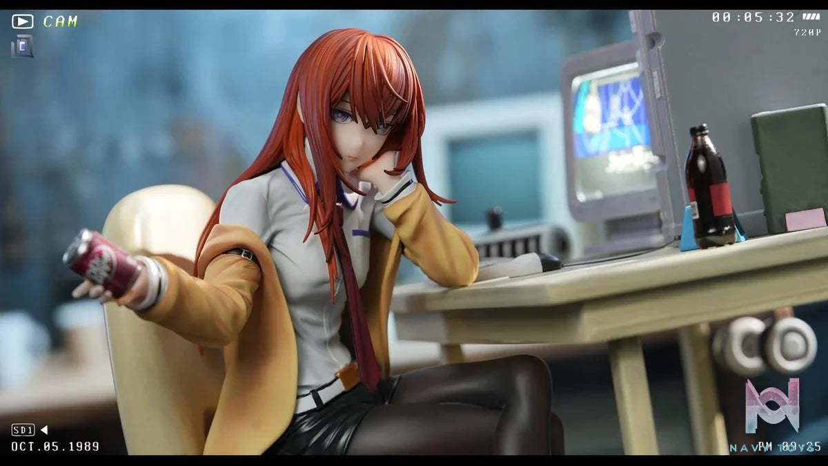 Makise Kurisu resin statue Hui Xiang Studio anime figure
