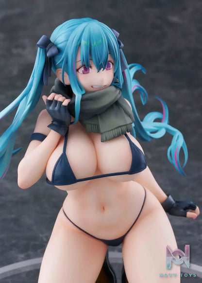 GOLDEN HEAD – FreeStyle Original Illustration Warehouse Aoko 1/7 Complete Figure (Licensed)