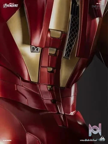 QUEEN Studio - Marvel Iron Man Mark VI 1/1 Statue (Licensed) resin statue Navy Toys anime figure