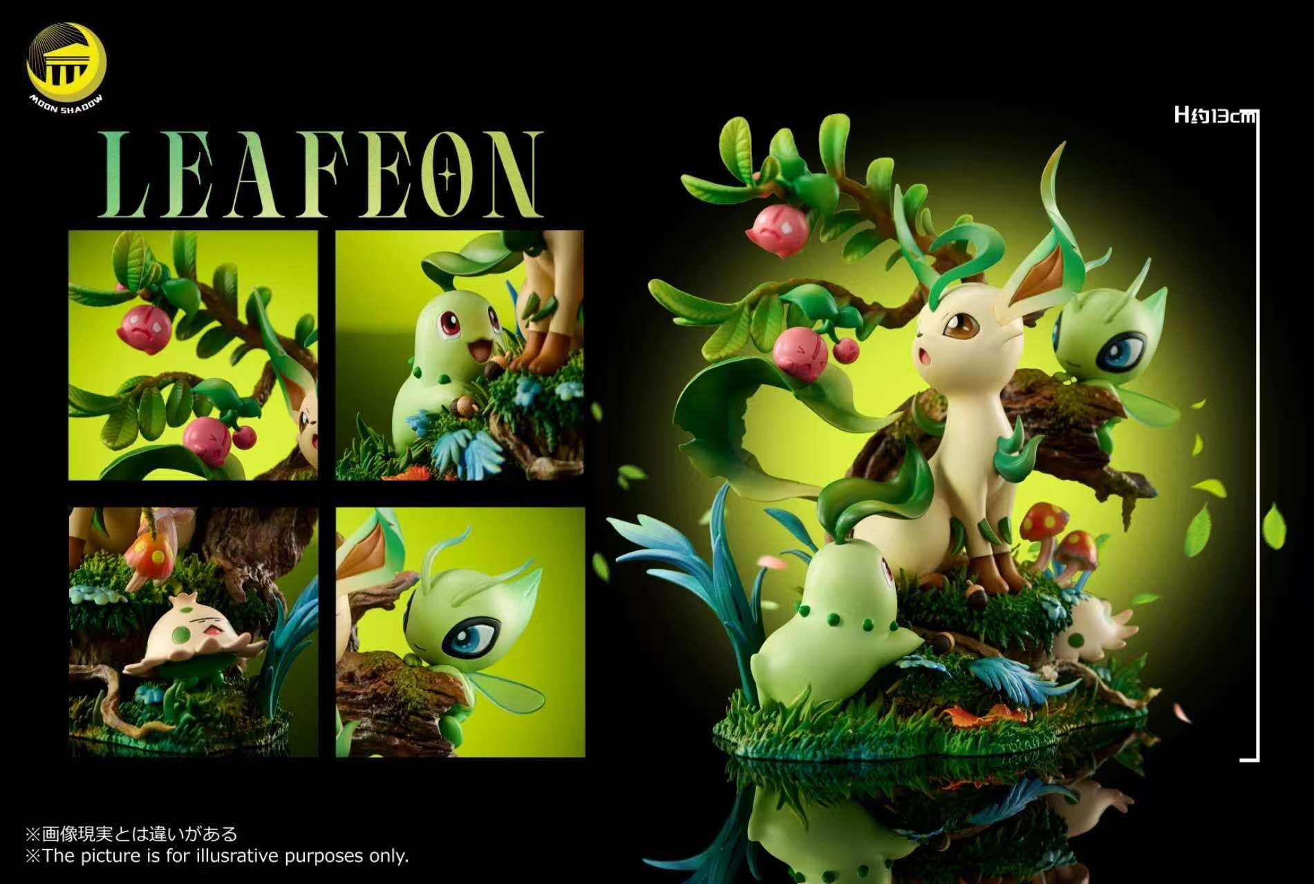 Leafeon Group - Pokemon - Moon Shadow Studio resin statue Moon Shadow Studio anime figure