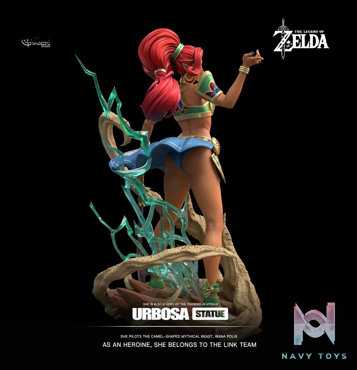 Third Eye Studio – Urbosa Four Champion #4 The Legend of Zelda