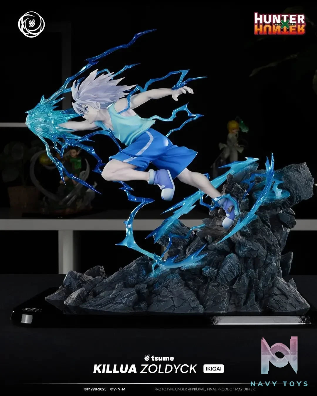 TSUME Studio - Hunter x Hunter KILLUA ZOLDYCK IKIGAI (Licensed) resin statue Navy Toys anime figure