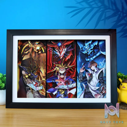 KALA HOME Studio – Yu-Gi-Oh! Multiple Characters #02 3D Decorative Painting Yu-Gi-Oh!