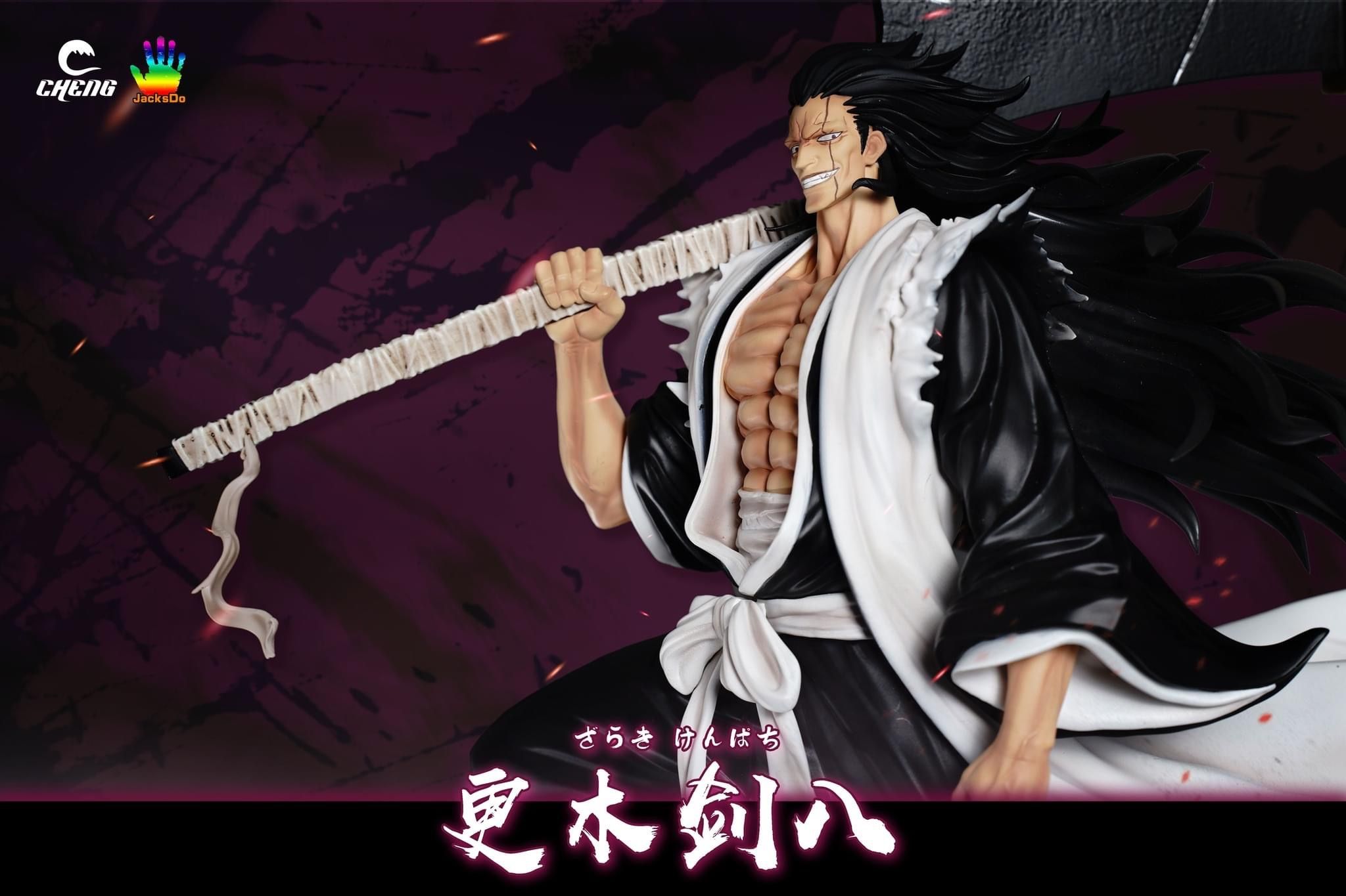 Kenpachi Zaraki - Cheng & Jacksdo Studio resin statue Cheng x Jacksdo Studio anime figure