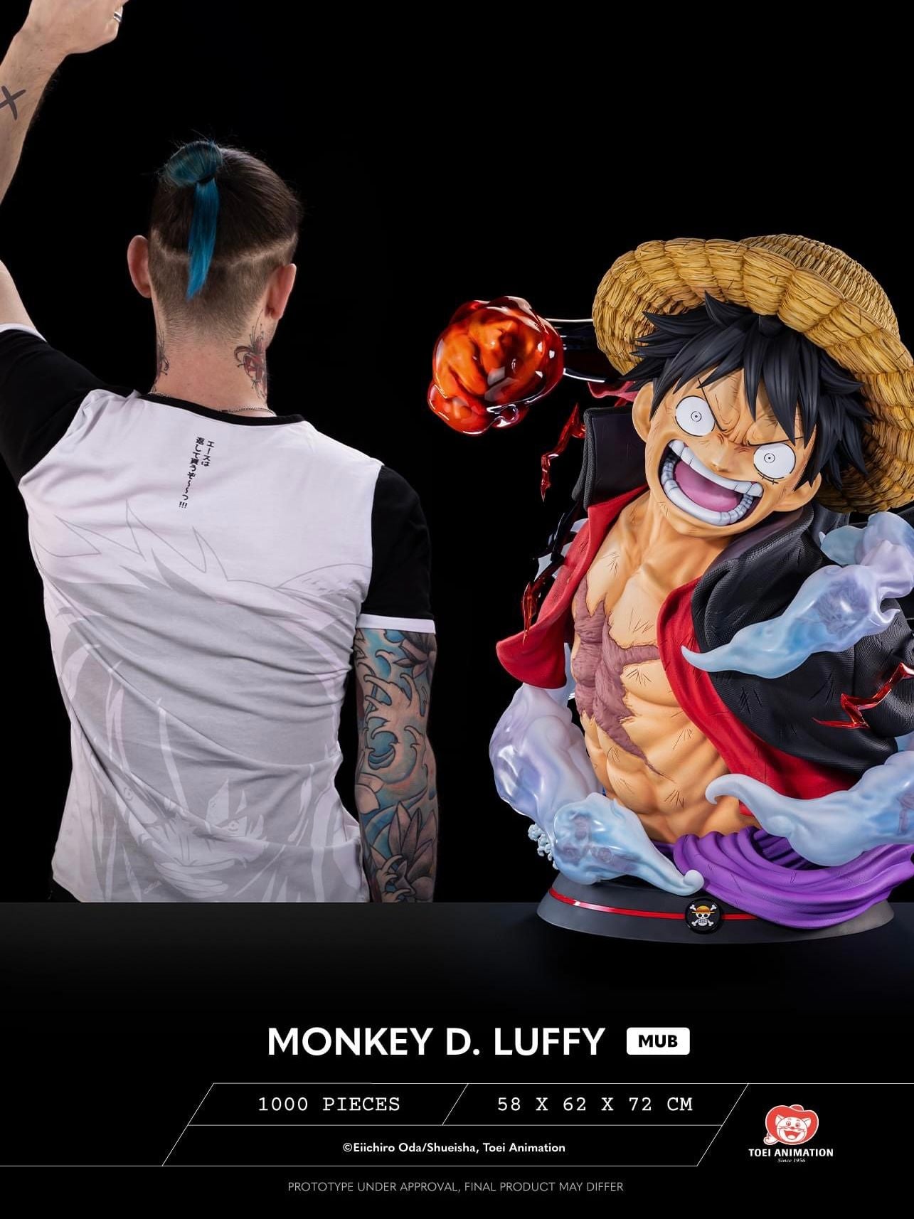 Bust Monkey D. Luffy - One Piece - Tsume Art resin statue Tsume Art Studio anime figure