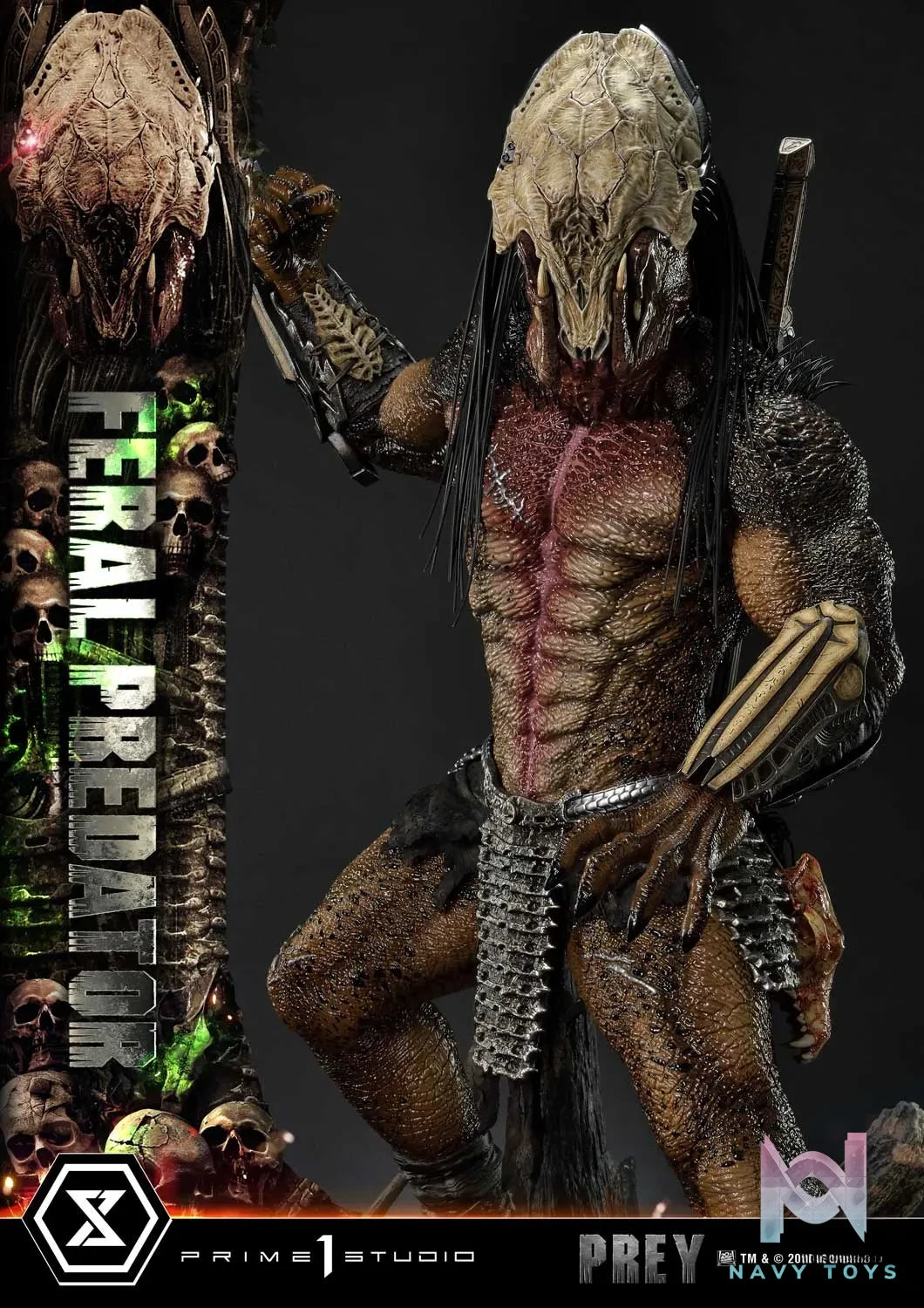 Prime 1 Studio – Museum Masterline Prey Feral Predator MMPR-07 MMPR-07DX MMPR-07DXS (Licensed)