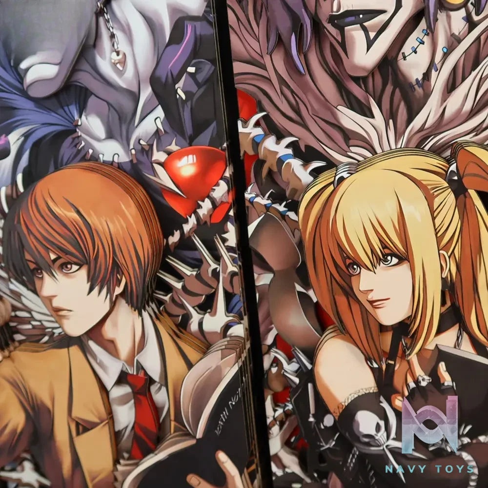 KALA HOME Studio – Death Note Multiple Characters 3Decorative Painting Death Note